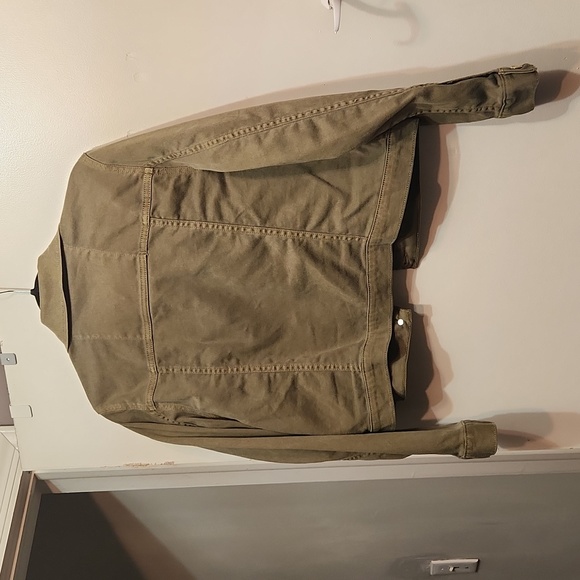 NEVER WORN MICHAEL KORS Military style Olive green jacket size L - Picture 5 of 7